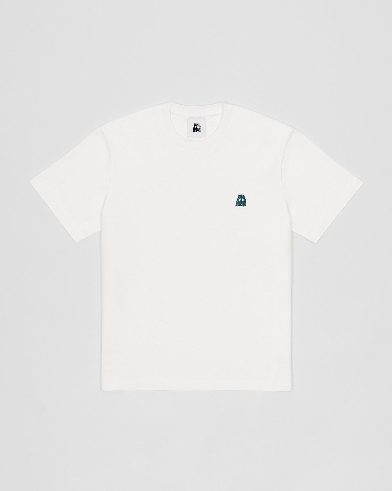 Boxy Ghost Logo T-Shirt